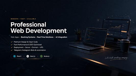 Профессиональная разработка веб-сайтов