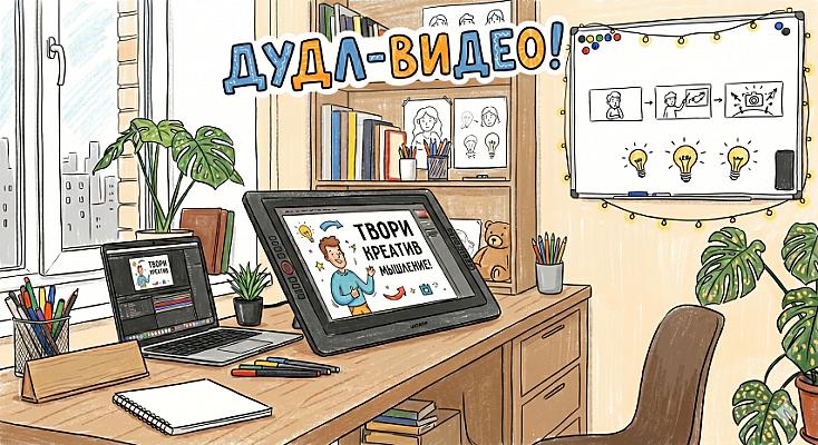 Создам захватывающее дудл-видео